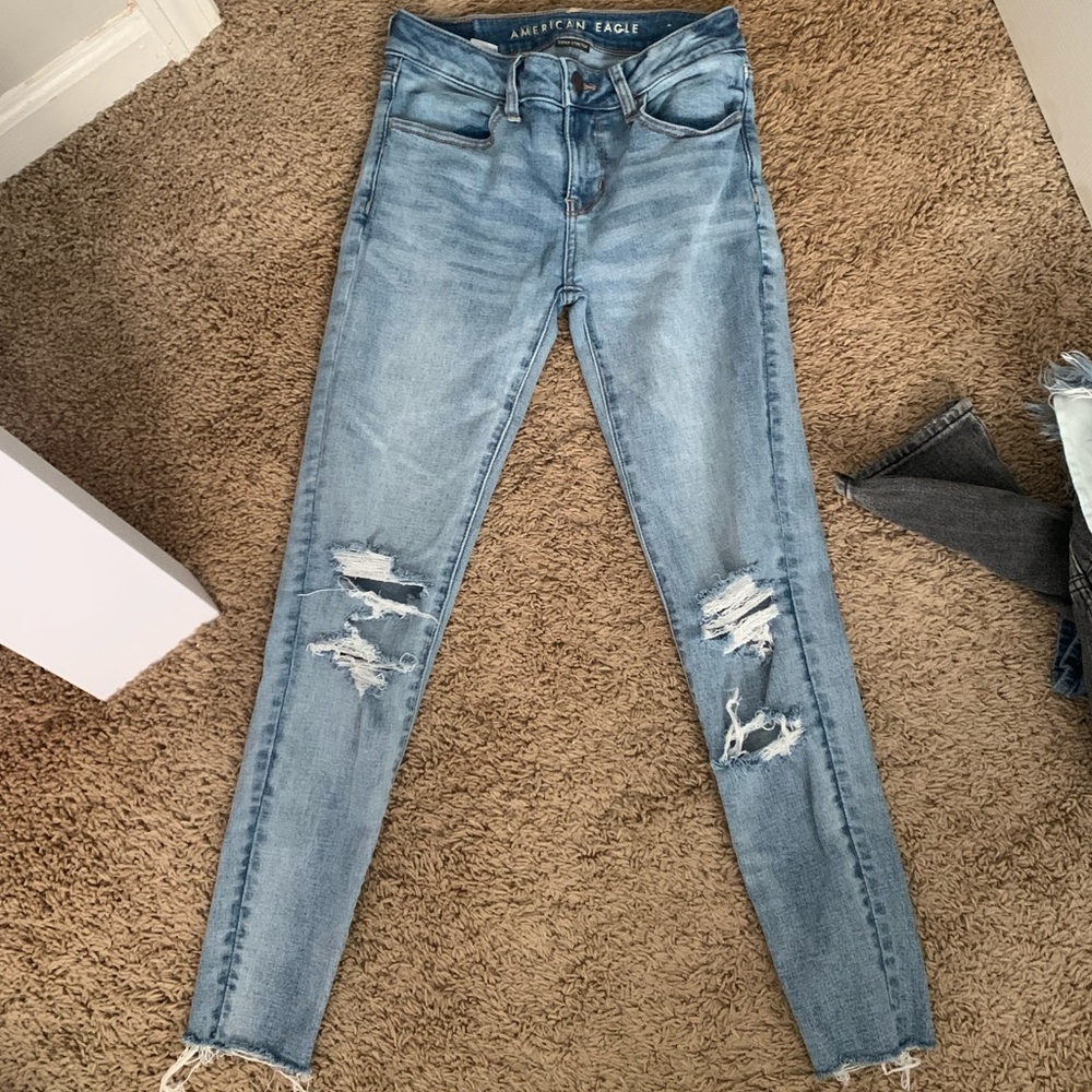 American Eagle super stretch jeans